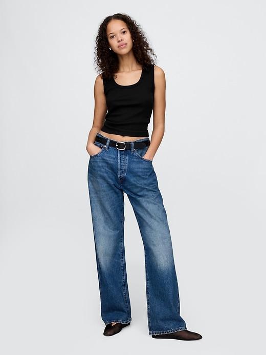 Rib Scoop Tank Top Product Image