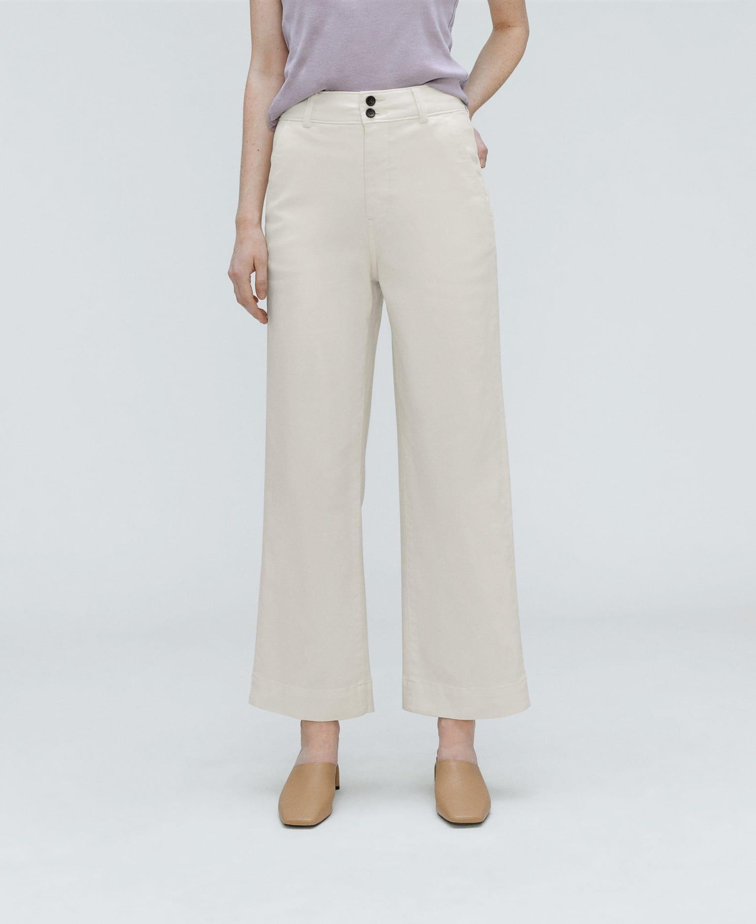 Womens Organic Wide-Leg Pant by Everlane Product Image