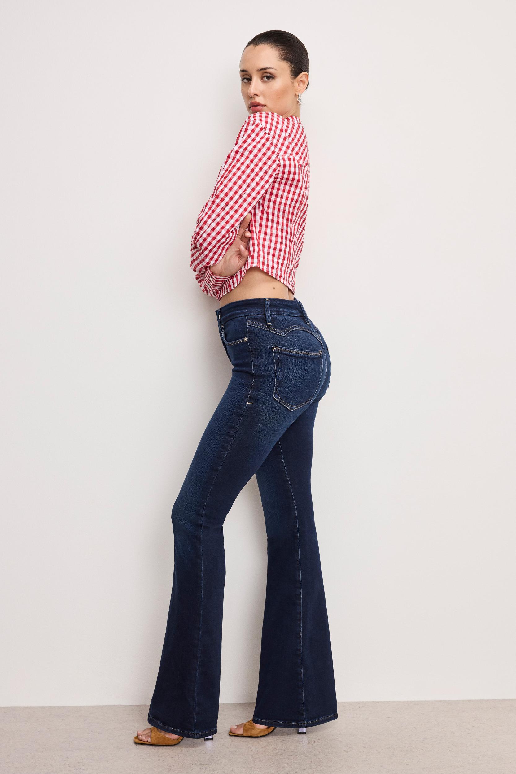DOLLY JOLEANS FLARE JEANS | INDIGO1020 Product Image