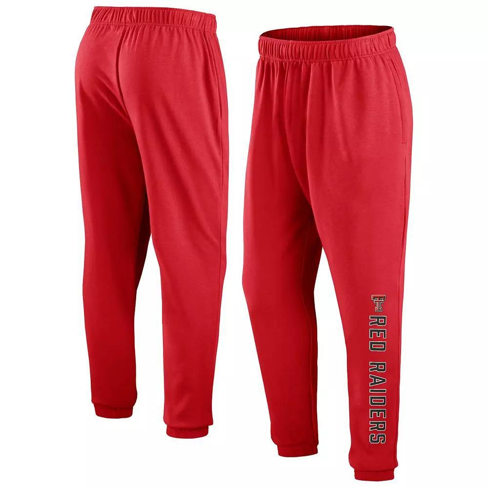 Men's Fanatics Branded Red Washington Capitals Chop Block Fleece Sweatpants, Size: 3XL Product Image