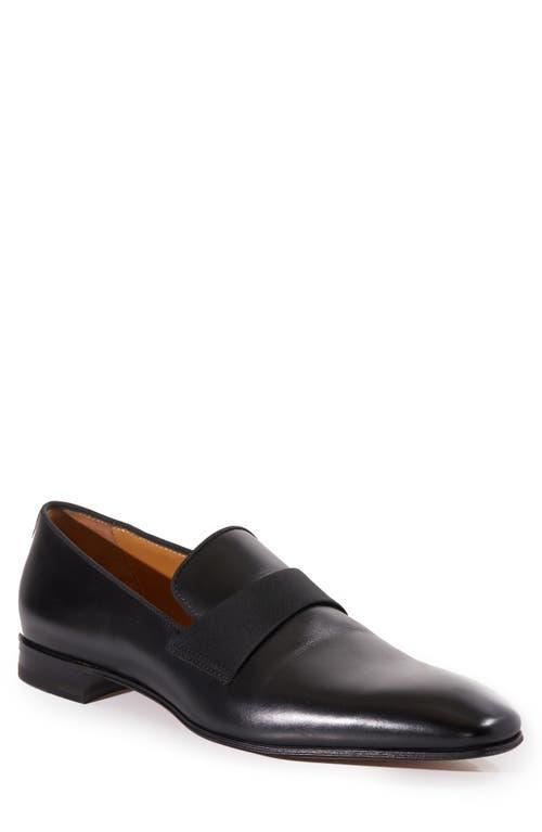 Mens Thorne Soft Textured Leather Penny Loafers Product Image