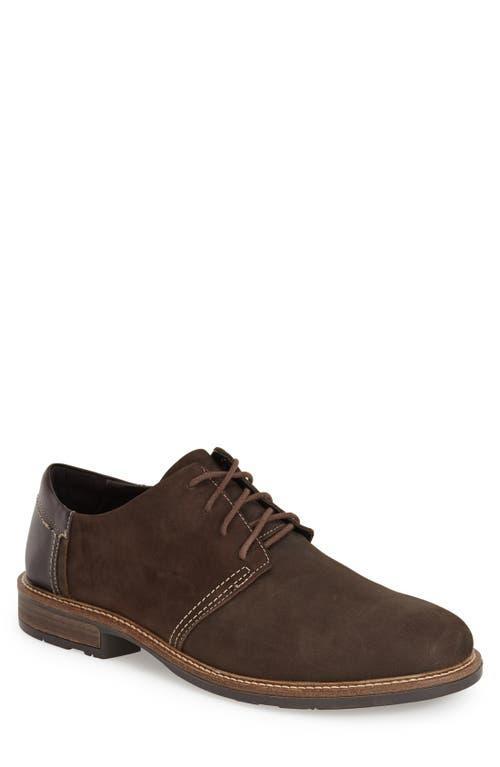 Naot Chief (Oily Nubuck/French Roast Leather/Hazelnut Leather) Men's Lace up casual Shoes Product Image
