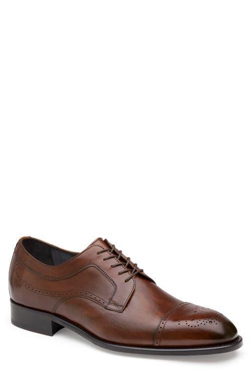 Mens Cruz Square-Toe Leather Oxfords Product Image