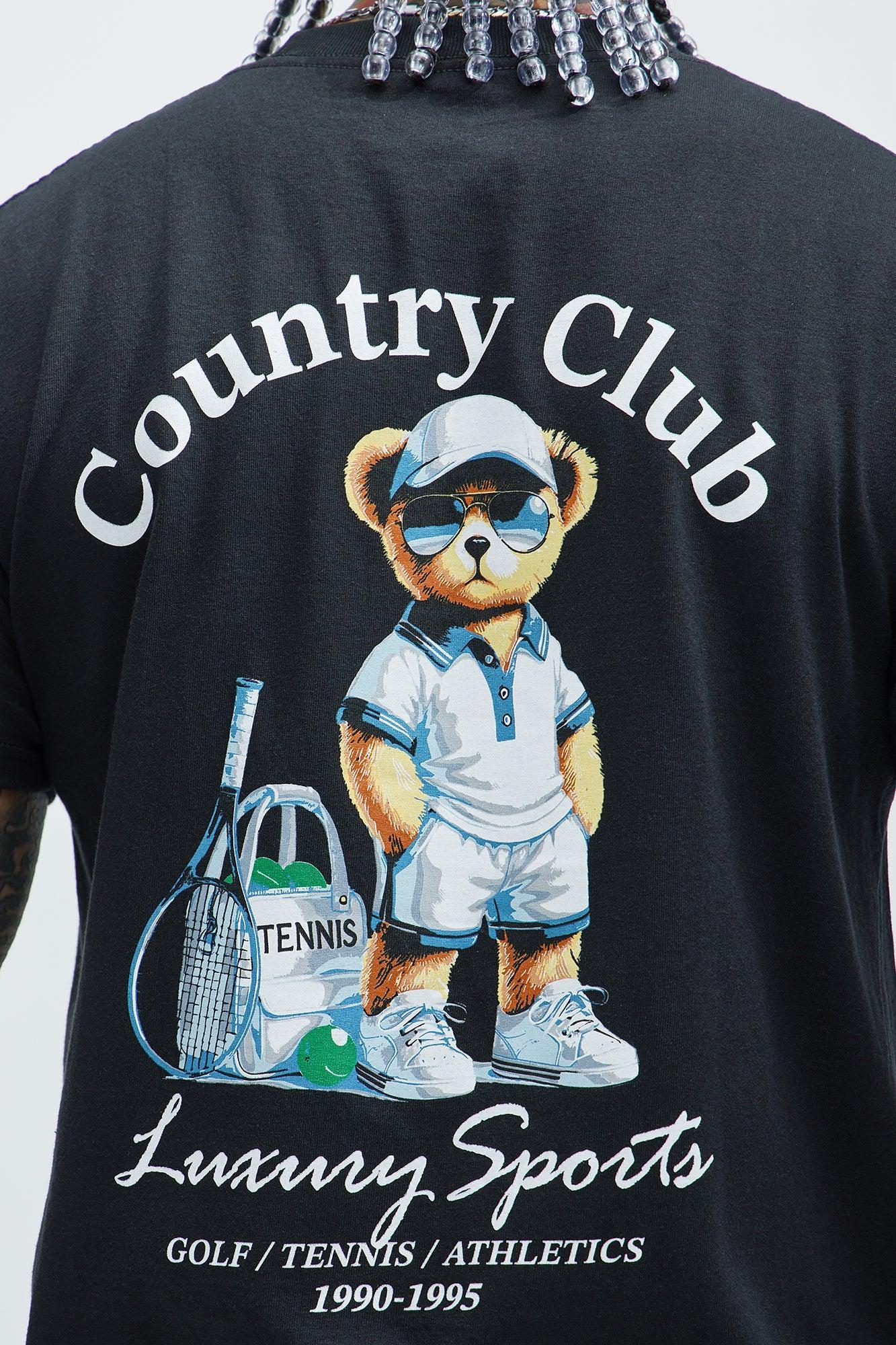 Country Club Members Only Short Sleeve Tee - Black Product Image