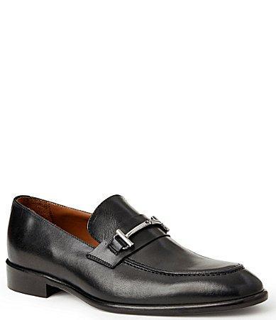 Mens Sante Double-Gore Leather Bit Loafers Product Image