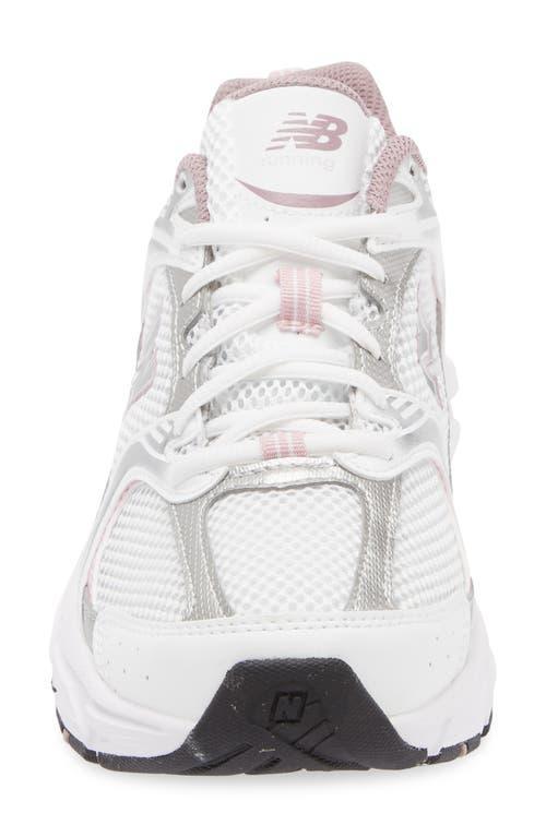 New Balance Gender Inclusive 530 Sneaker in White/Silver Metallic at Nordstrom, Size 9.5 Women's Product Image