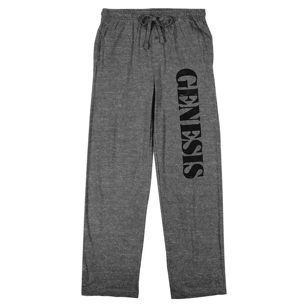 Men's Genesis Band Logo Sleep Pants, Size: XXL, Gray Product Image