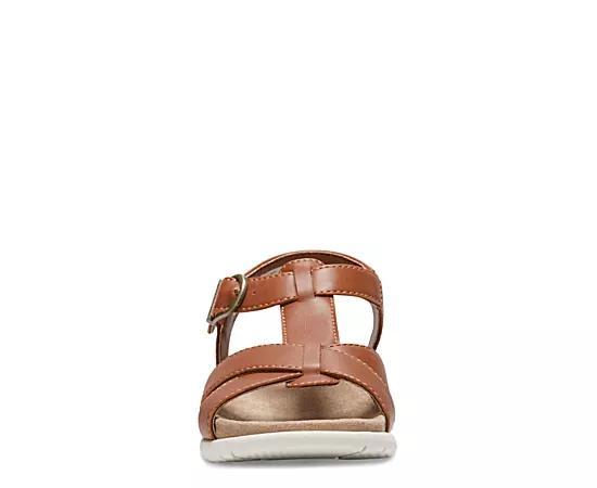 Eastland Kayla Women's Strappy Sandals, Size: 6, Black Product Image