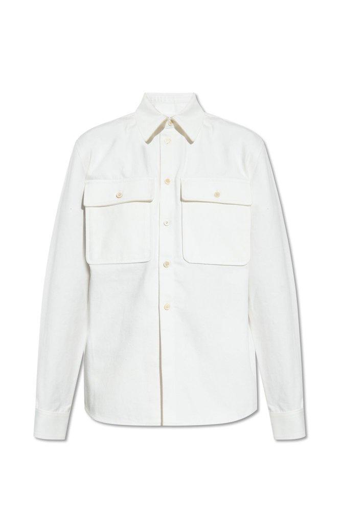JIL SANDER Buttoned Long In White Product Image