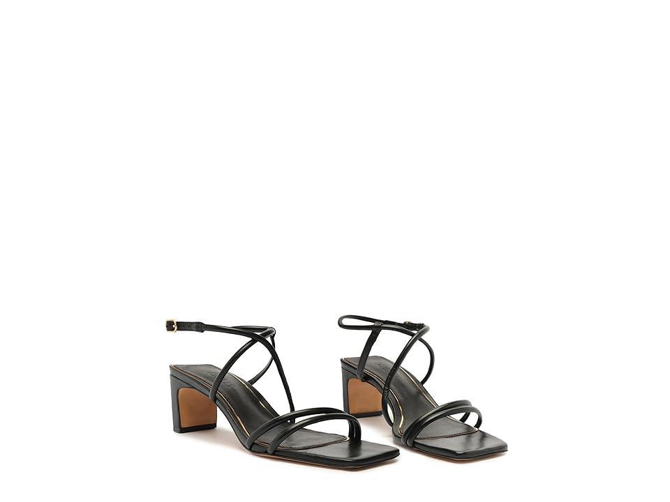 Aimee Block Leather Sandal Product Image