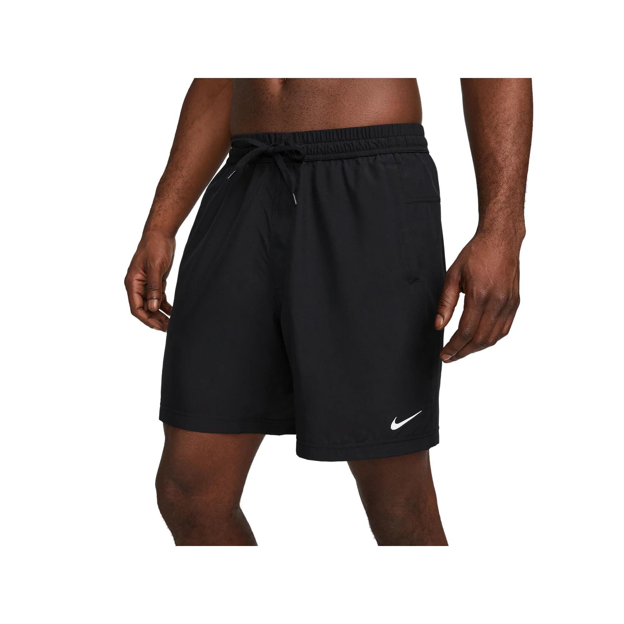 Mens Nike DriFit Form 7-in Unlined Woven Short, Men's, Size: XL, Black Product Image