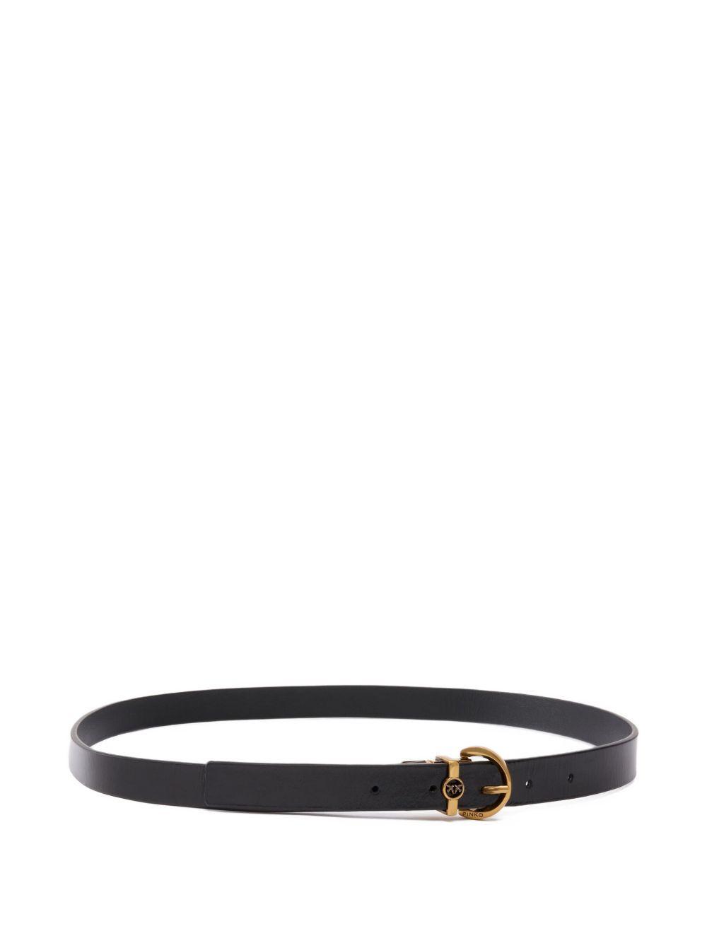 logo-buckle belt Product Image