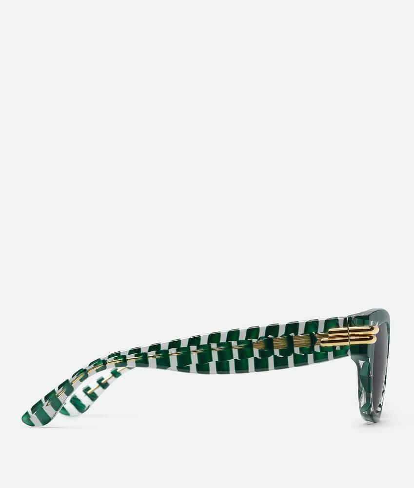 Mitre Square Sunglasses in Green Product Image