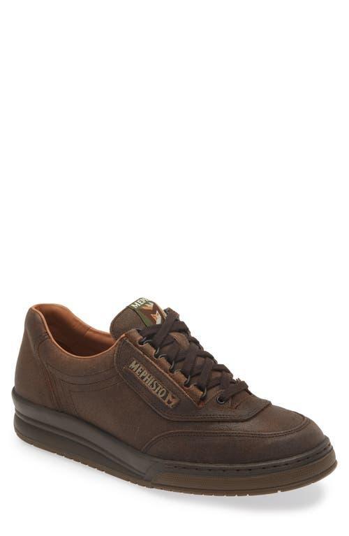 Mens Match Leather Tennis Sneakers Product Image
