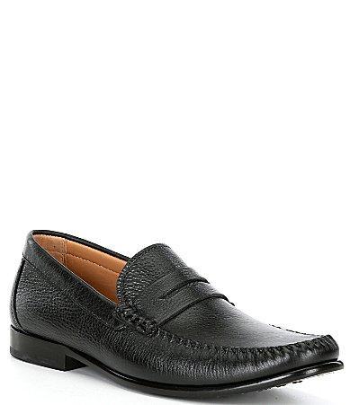 Flag LTD. Mens Vincent Leather Penny Loafers Product Image