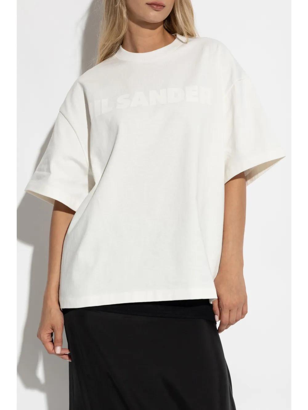 logo-print cotton t-shirt Product Image