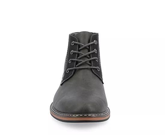 VANCE Franco Men's Plain Toe Chukka Boots, Size: 8.5, Brown Product Image