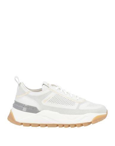 SANTONI Woman Sneakers White Size 5 Leather Product Image