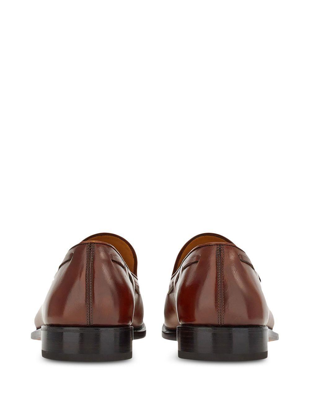 tasselled leather loafers Product Image