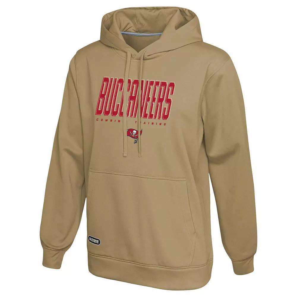 Men's Khaki Tampa Bay Buccaneers Top Ranked Pullover Hoodie, Size: Medium, Beig K Product Image