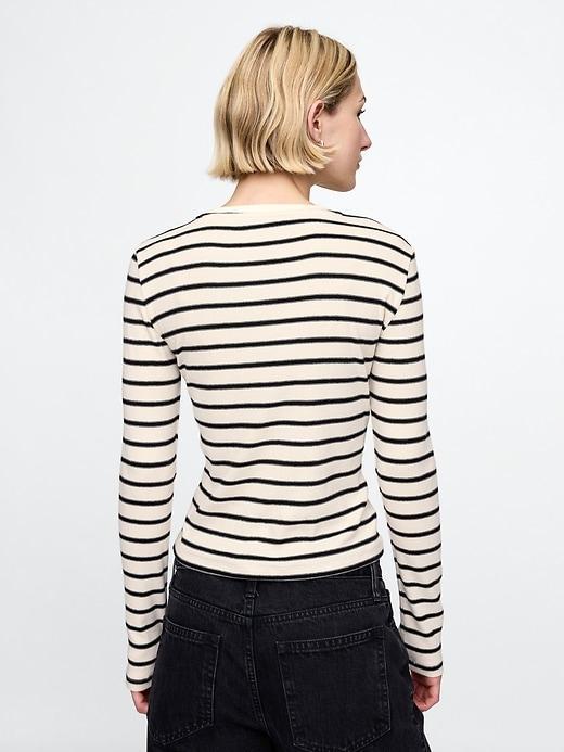Modern Rib Cropped T-Shirt Product Image