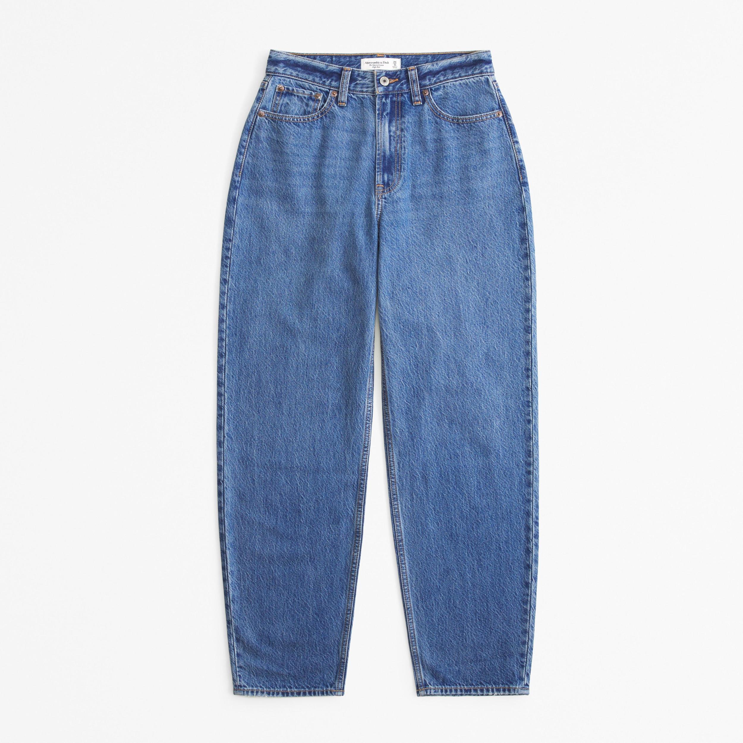 Curve Love High Rise Tapered Loose Jean Product Image