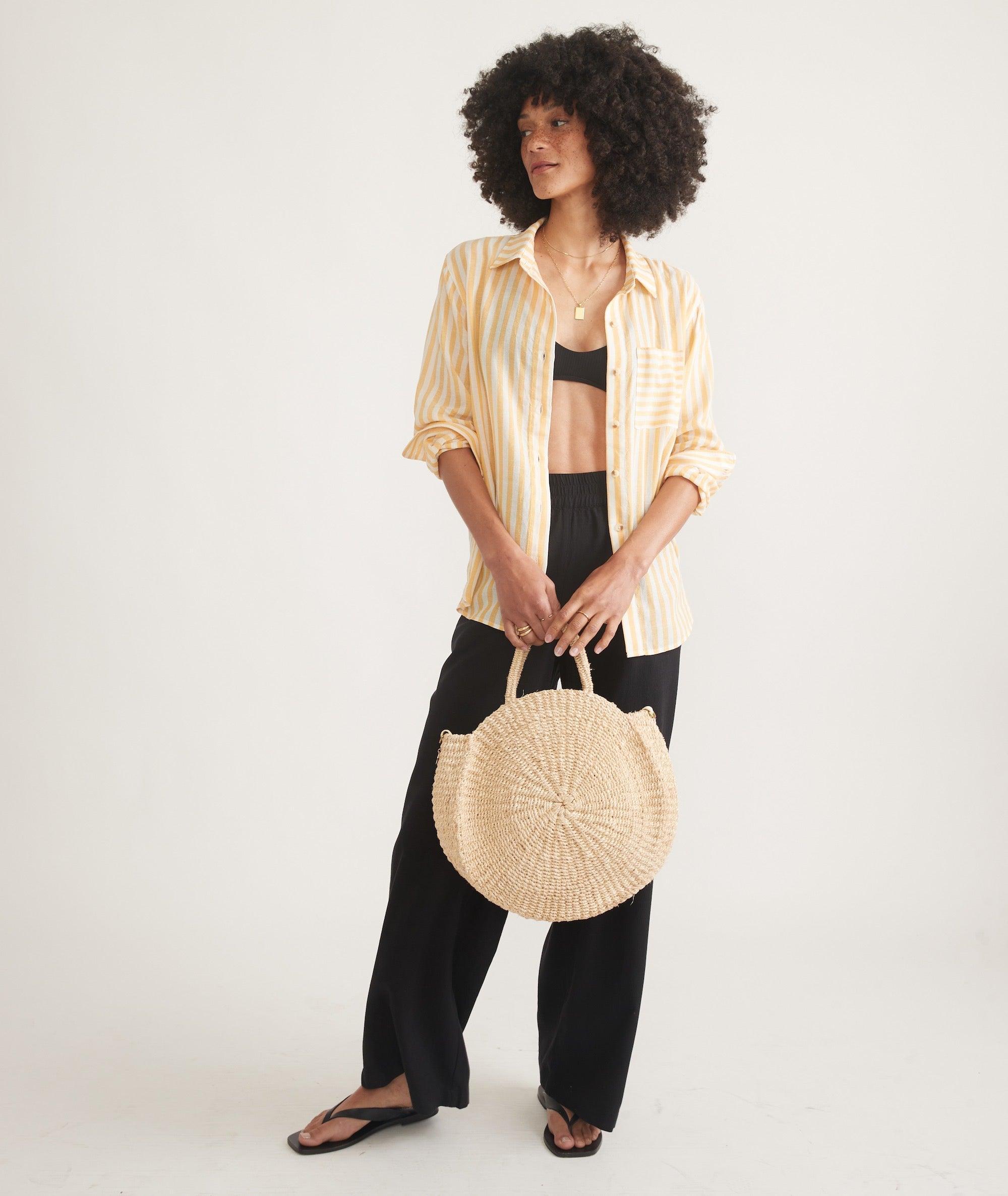 Abbey Linen Button Down Product Image