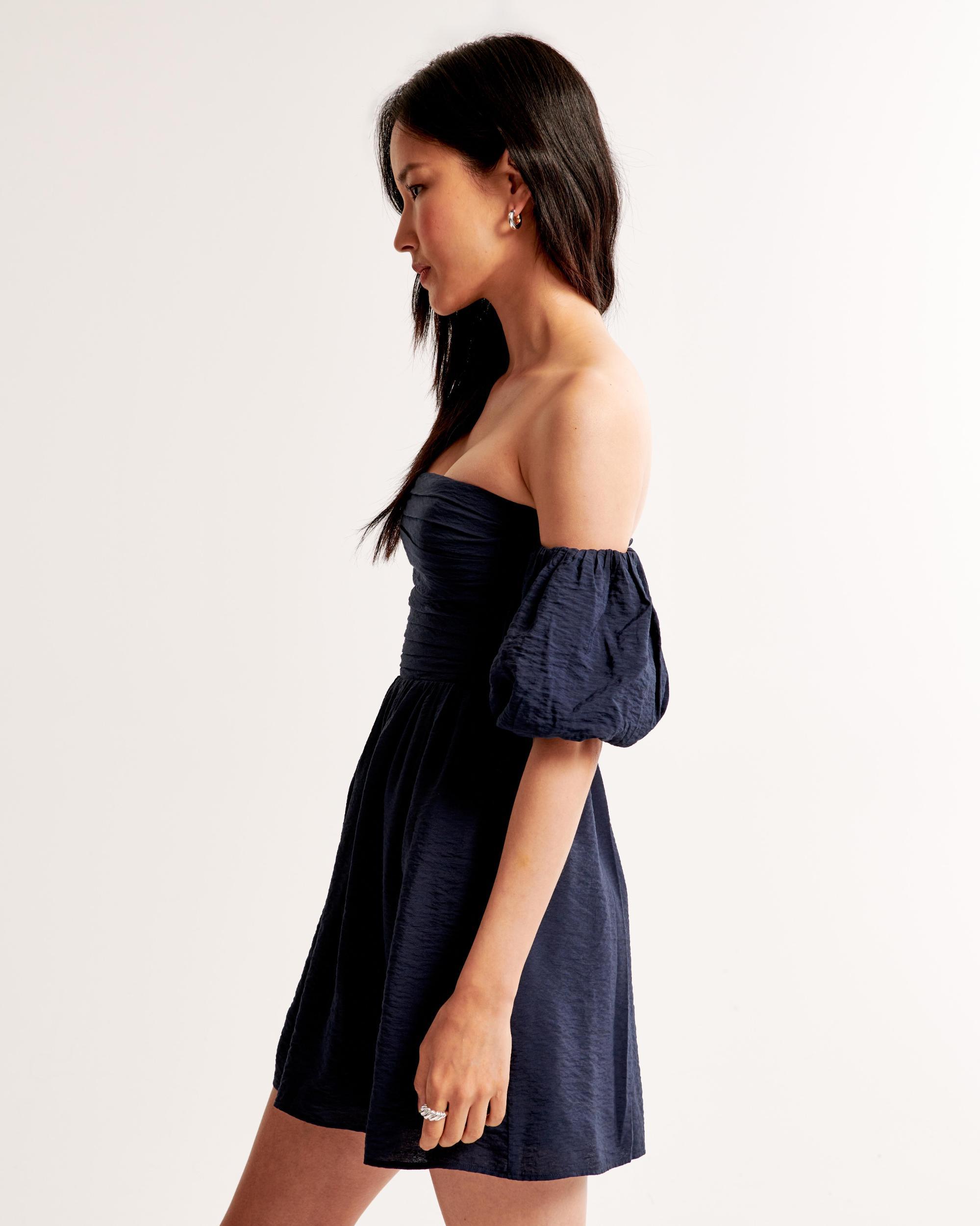 The A&F Emerson Off-The-Shoulder Mini Dress Product Image
