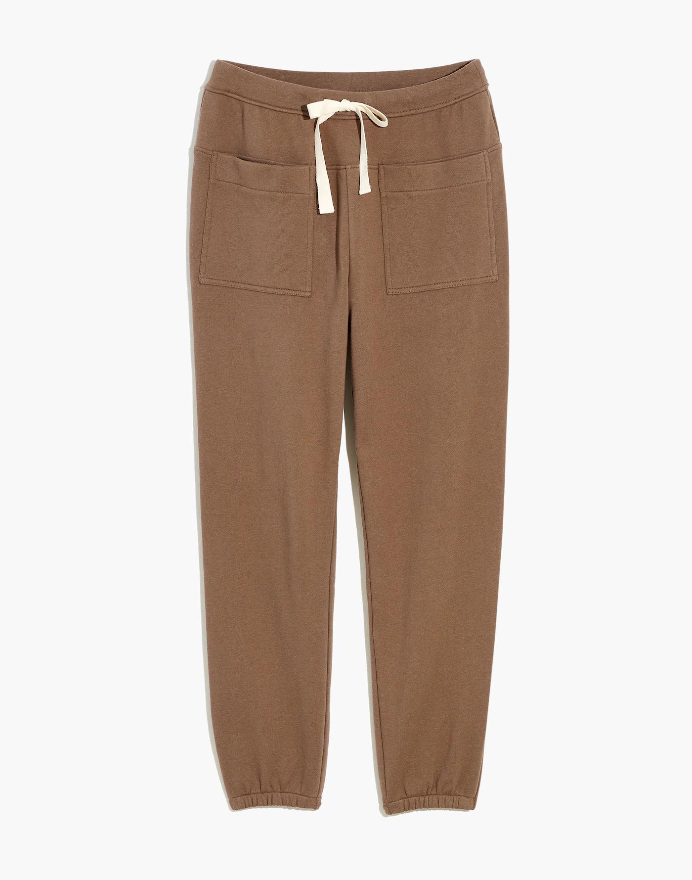 Cotton-Hemp Relaxed Sweatpants Product Image
