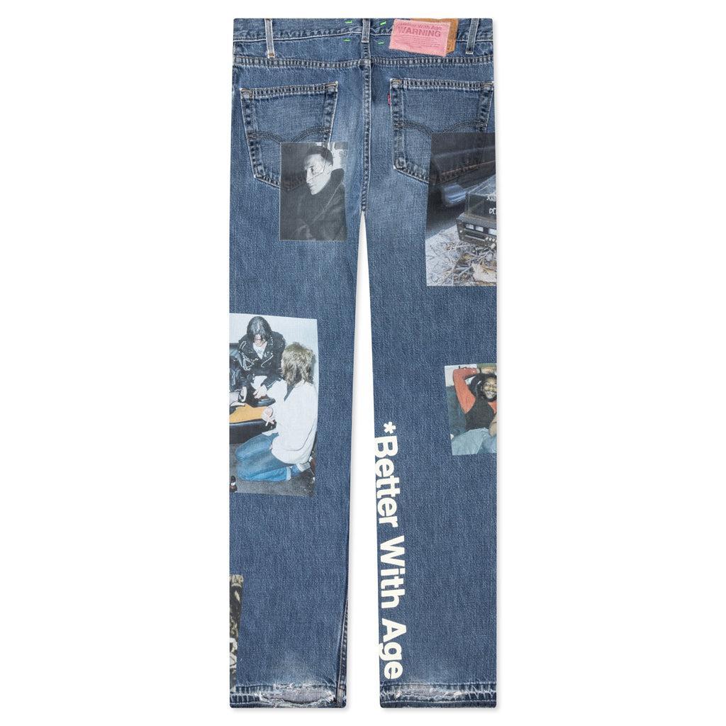 Tabloid Denim Pants - Indigo Male Product Image