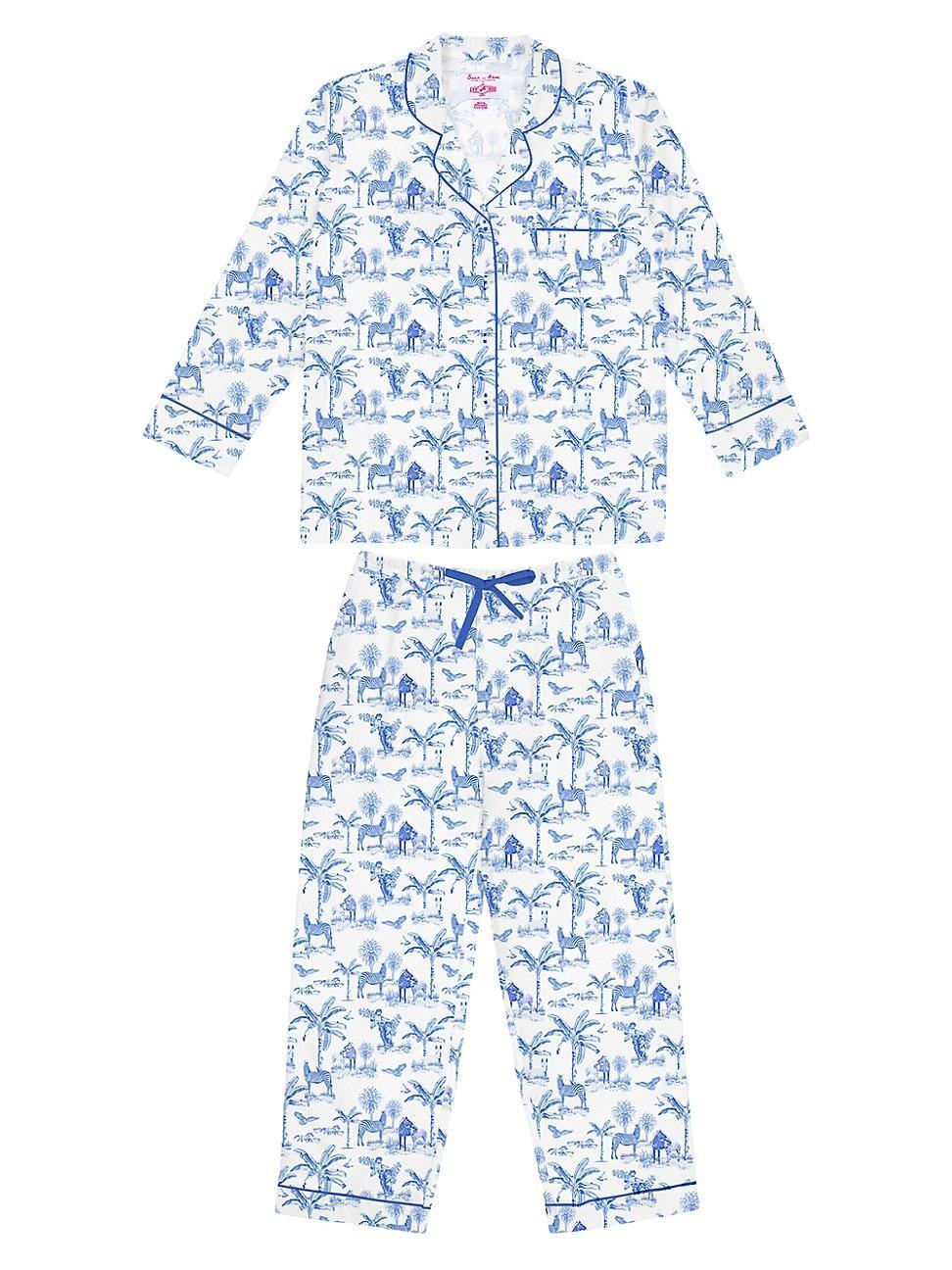Womens Skydog Long Pajama Set Product Image