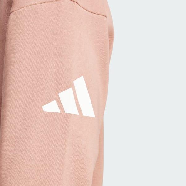 adidas Essentials Loose Fit 3 Bar Logo Sweatshirt Black L Mens Product Image