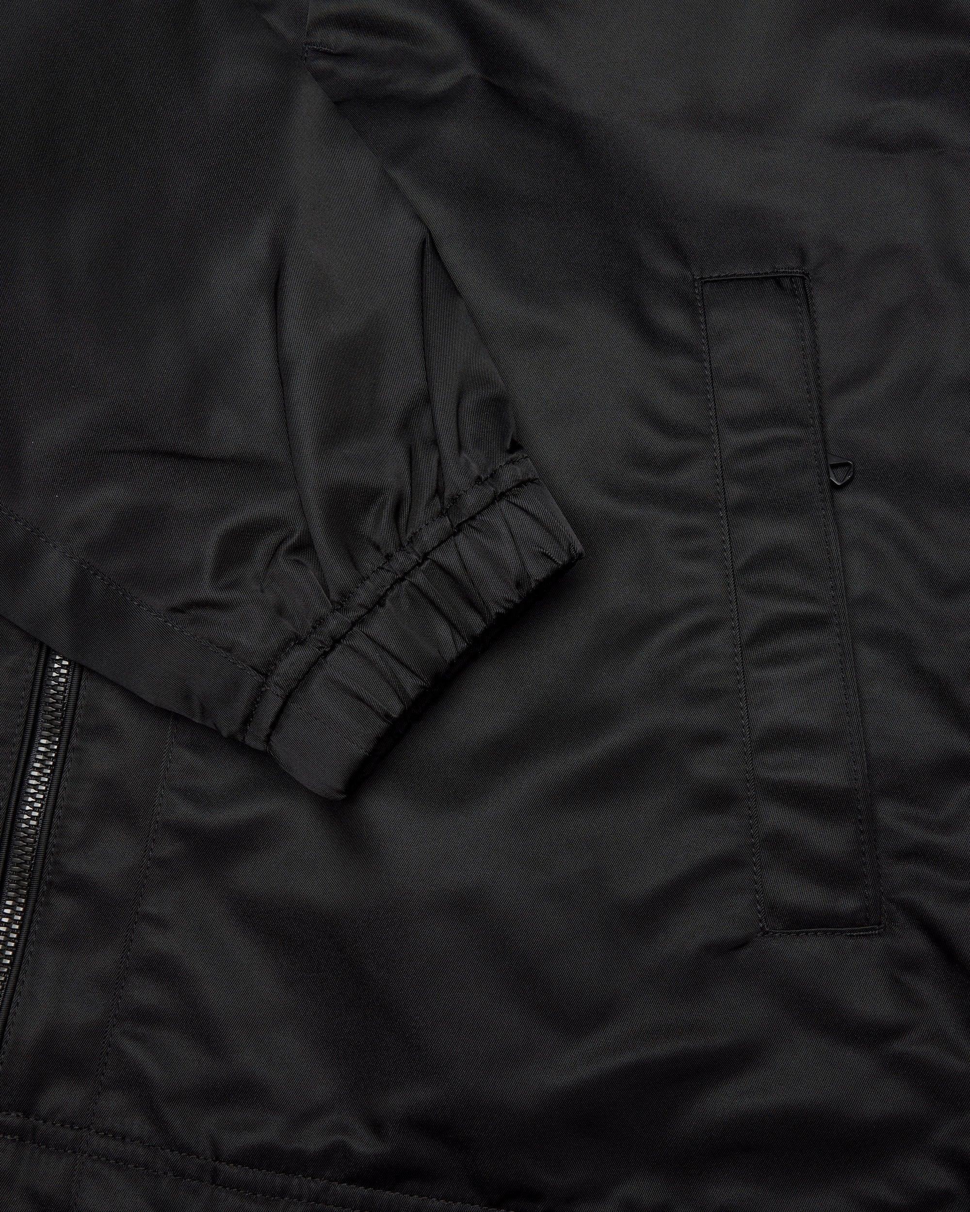 Nylon Twill Match Jacket Male Product Image