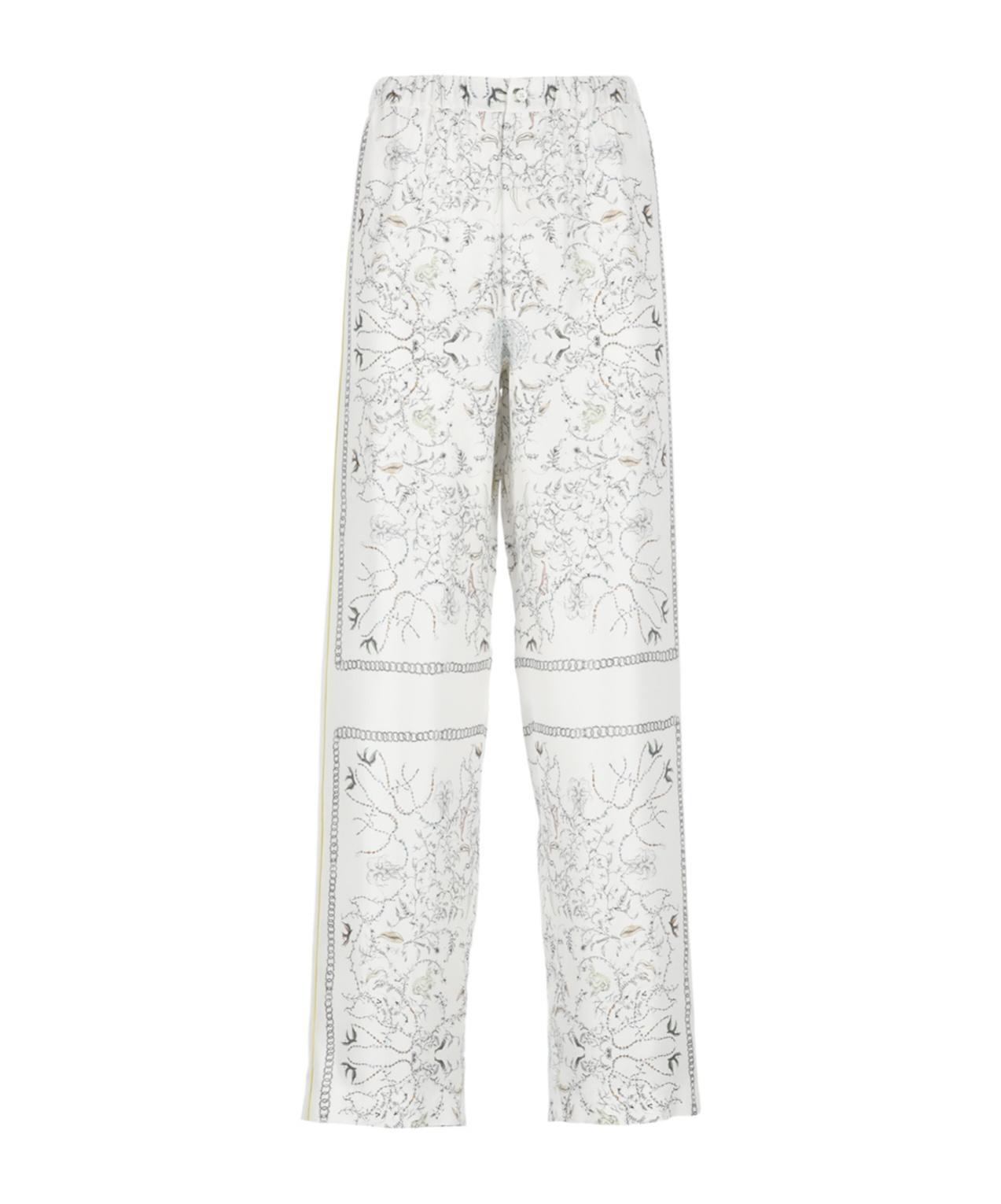 FABIANA FILIPPI Elastic Waist Casual Pants In White Product Image