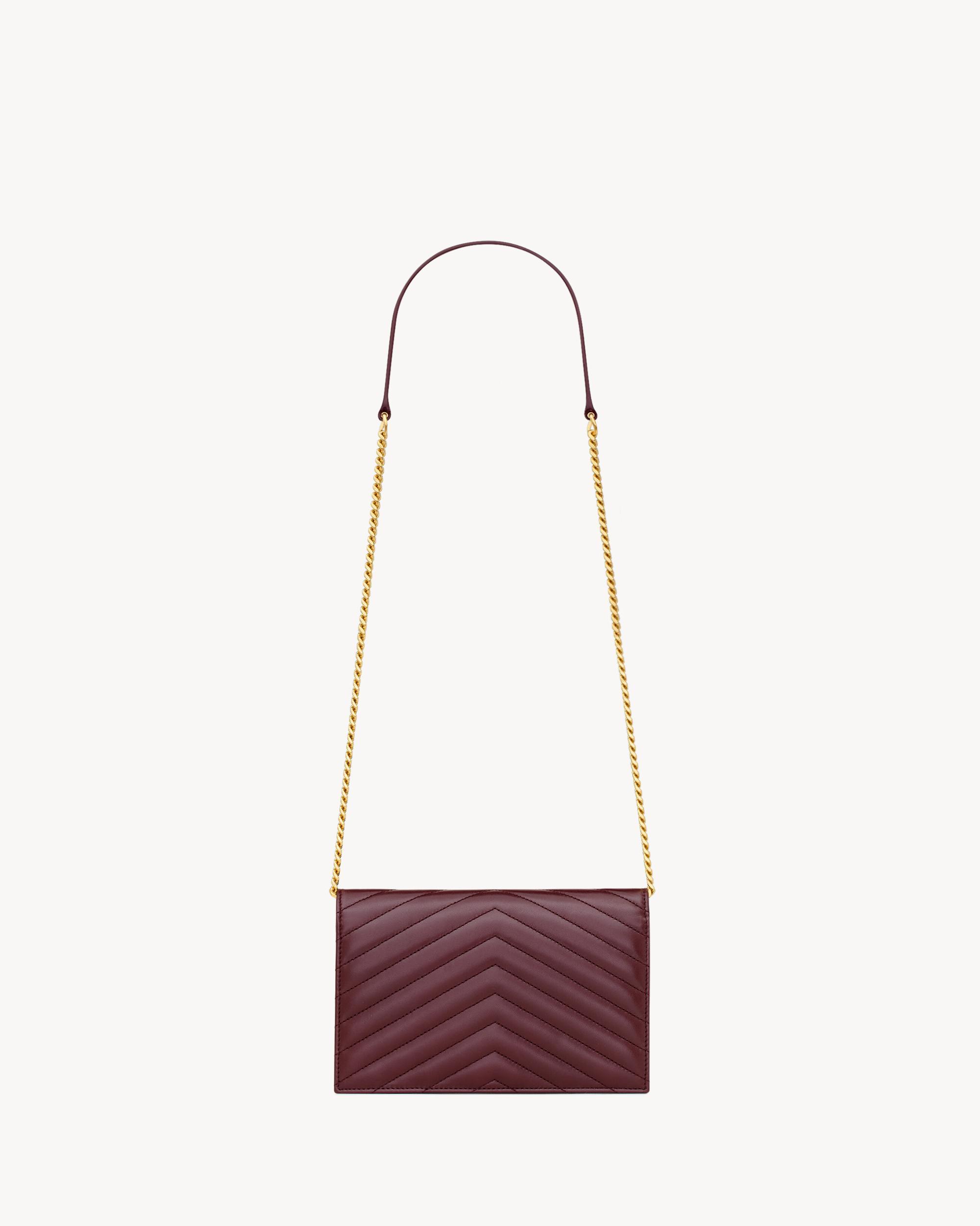 CASSANDRE ENVELOPE CHAIN WALLET IN LAMBSKIN Product Image