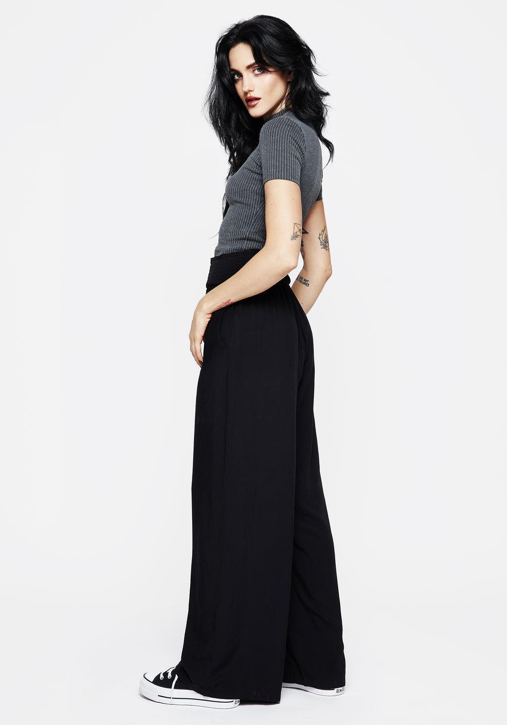 DUSK FLOWY TROUSERS Product Image