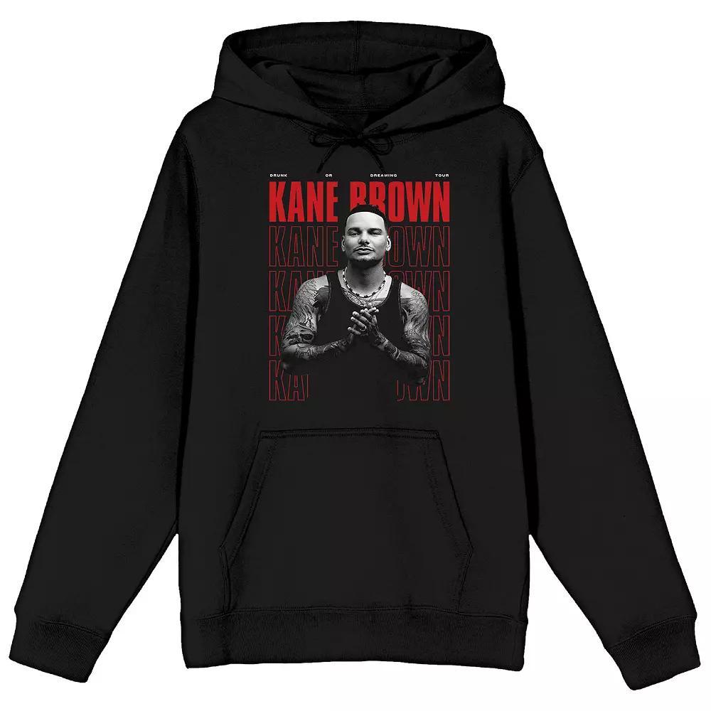 Men's Kane Brown Drunk or Dreaming Tour Graphic Hoodie, Size: Large, Black Product Image