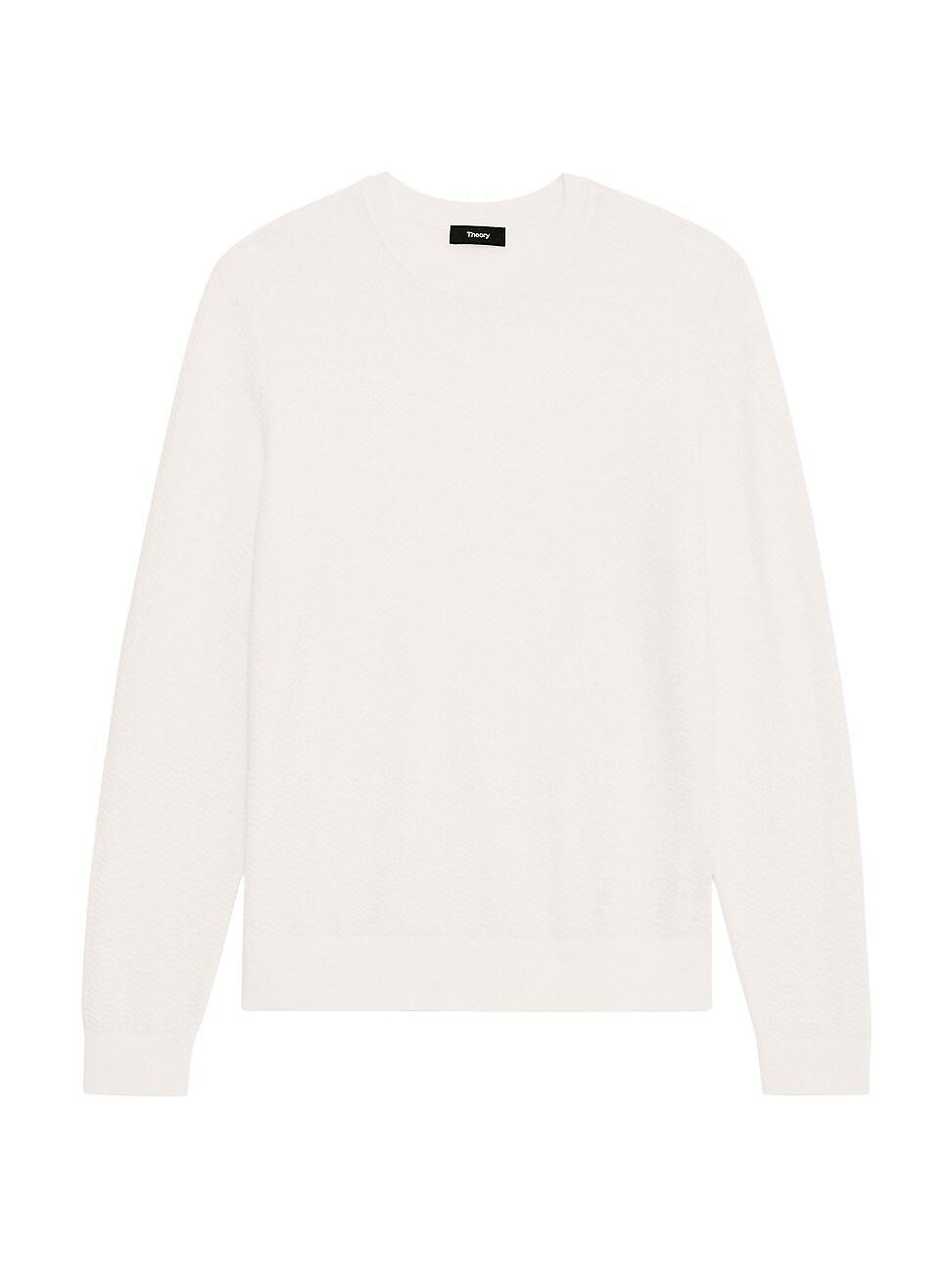 Mens Merino Wool Crewneck Sweater Product Image