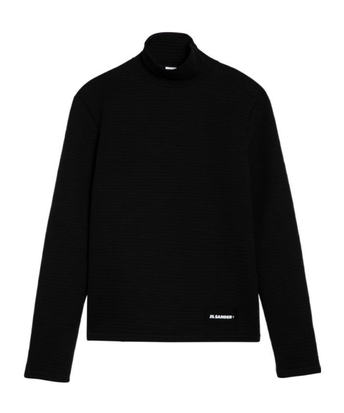 JIL SANDER Padded Sweatshirt In Black Product Image