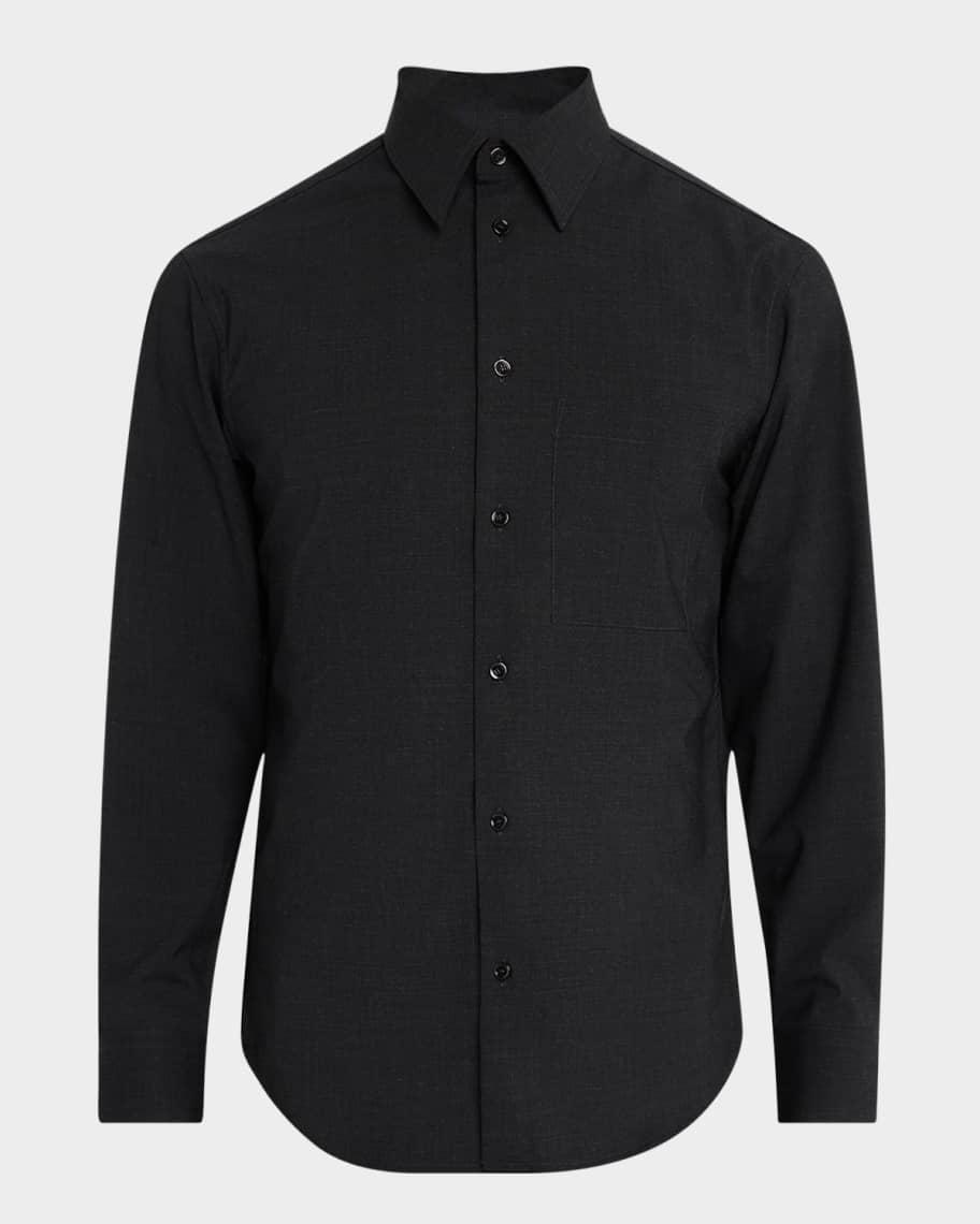 Mens Stretch Wool Sport Shirt Product Image