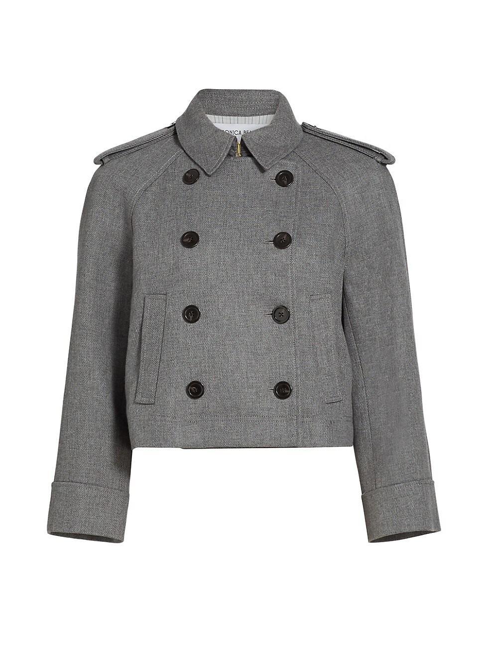 Womens Cropped Conneley Trench Jacket Product Image