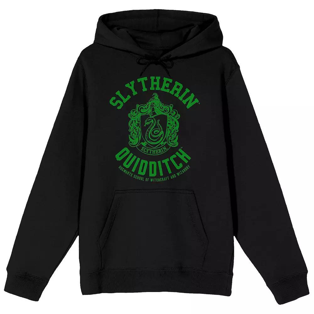 Men's Harry Potter Slytherin Quidditch Seal Graphic Hoodie, Size: Large, Black Product Image