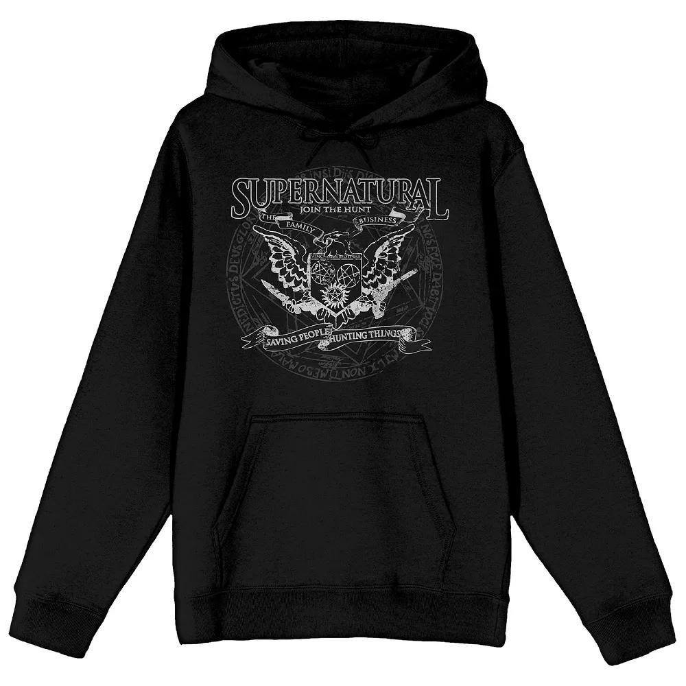 Men's Blue Beetle Superhero Graphic Hoodie, Size: Large, Black Product Image