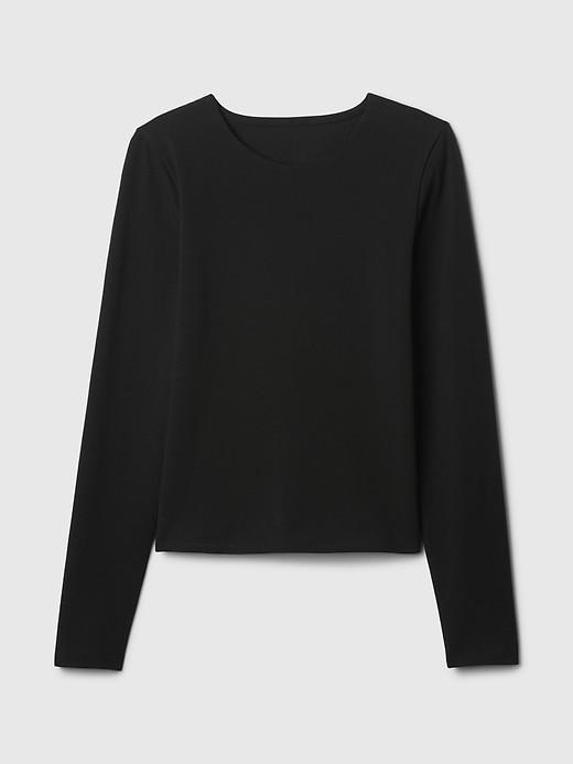 Modern Compact Jersey Cropped T-Shirt Product Image