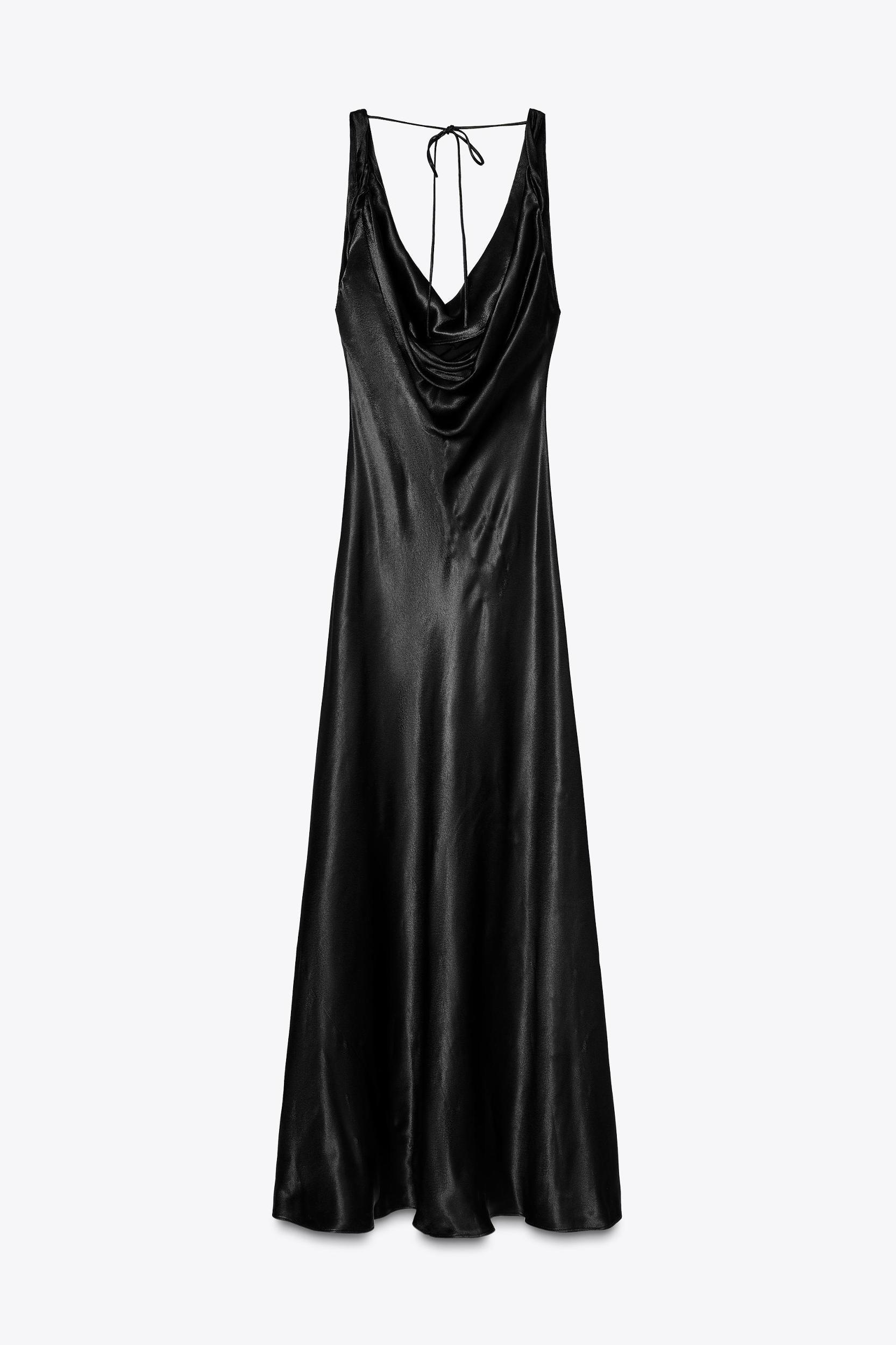 ZW COLLECTION SATIN LONG DRESS Product Image