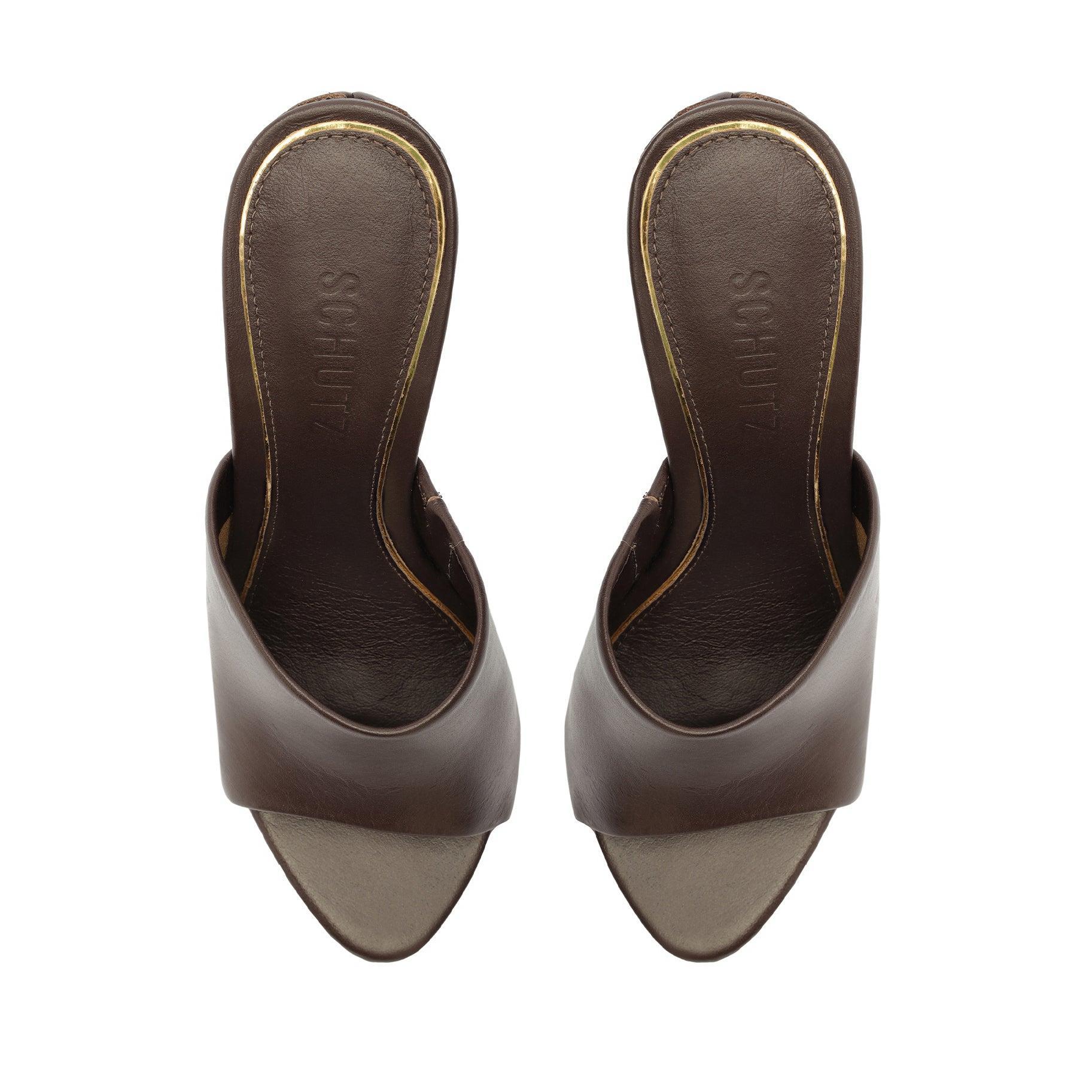 Aprill Woven Leather Sandal Female Product Image