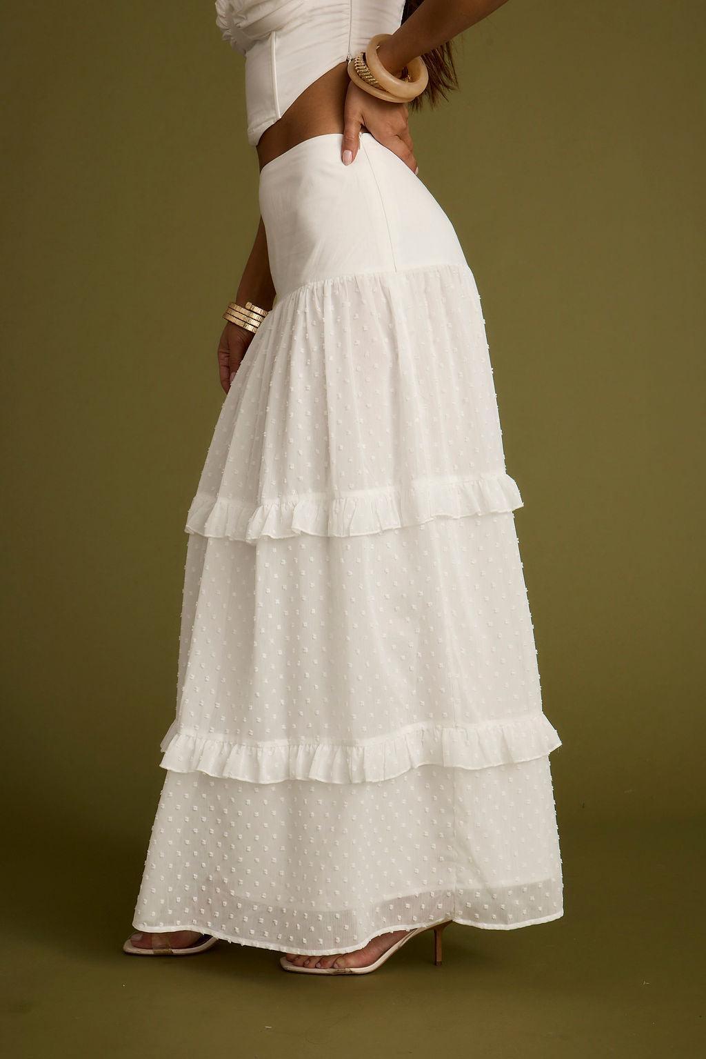 Lorelei White Corset Top Product Image