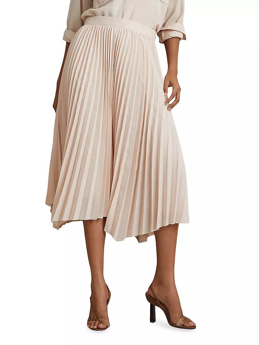 Azalea Pleated Midi-Skirt Product Image