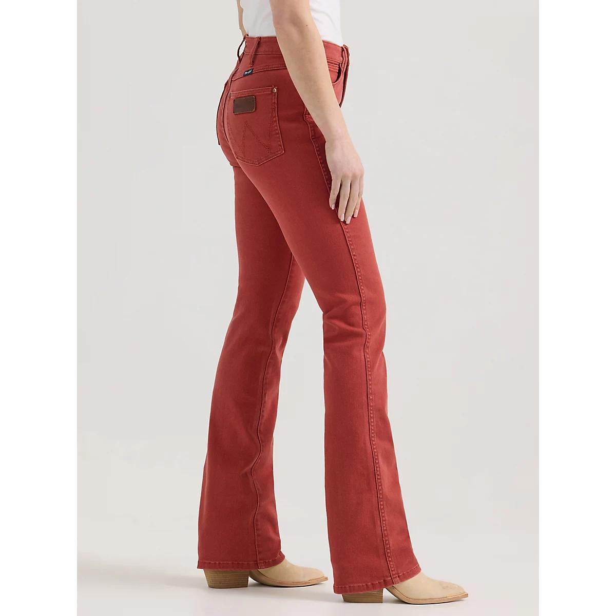 Women's Wrangler Retro® Bailey High Rise Colorwash Bootcut Jean in Nova Product Image