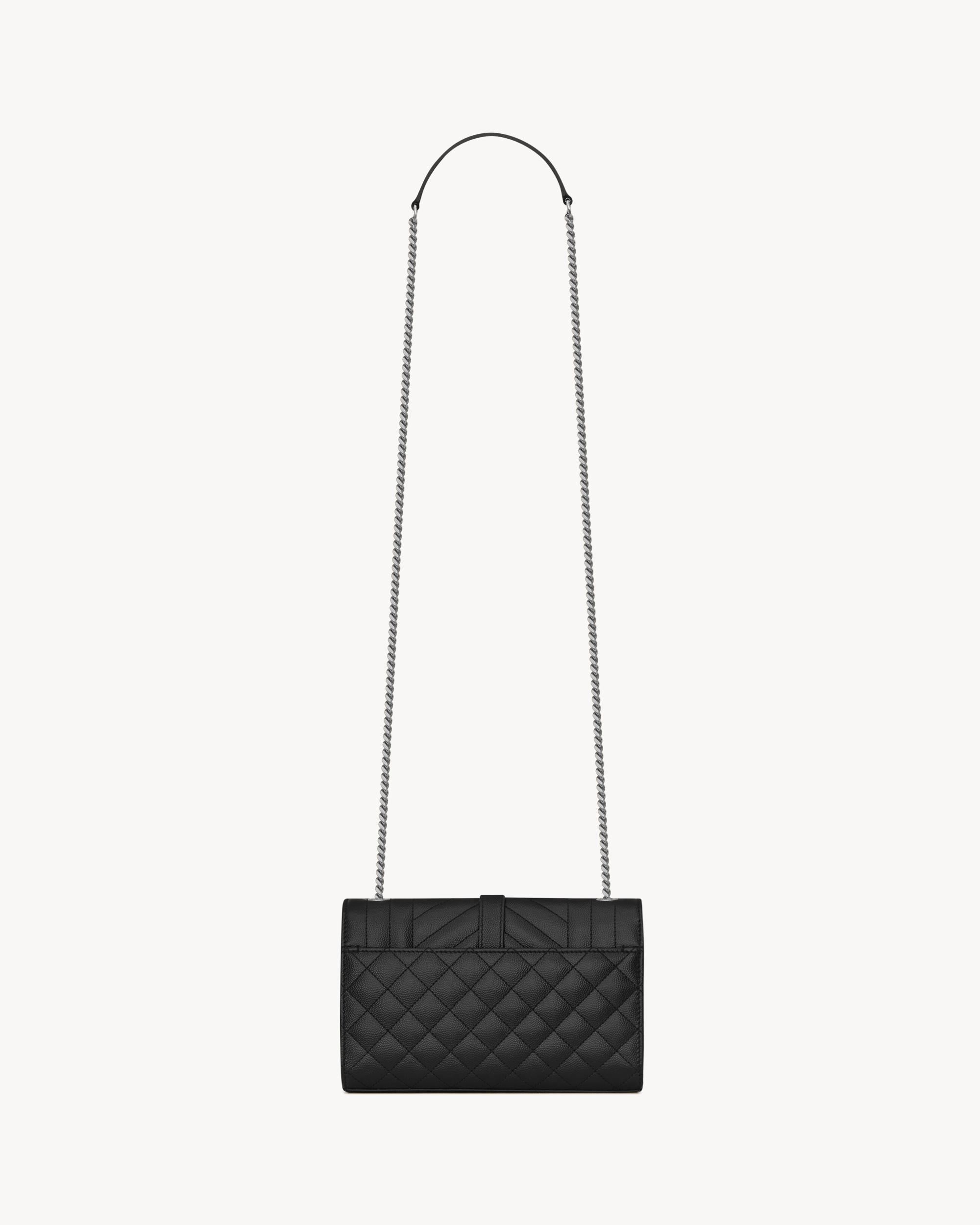 ENVELOPE SMALL IN QUILTED GRAIN DE POUDRE EMBOSSED LEATHER Product Image